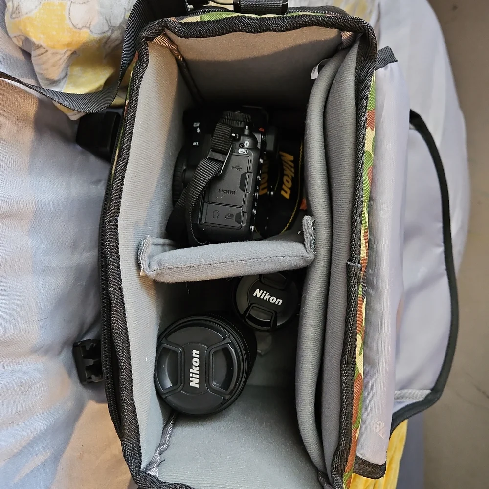 Nikon D7500 with 2 lenses and all accessories